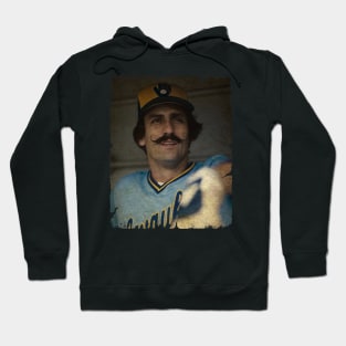 Rollie Fingers in Milwaukee Brewers Hoodie